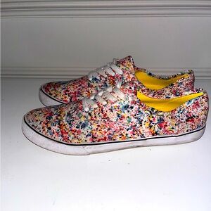 Paint Splatter Sneakers